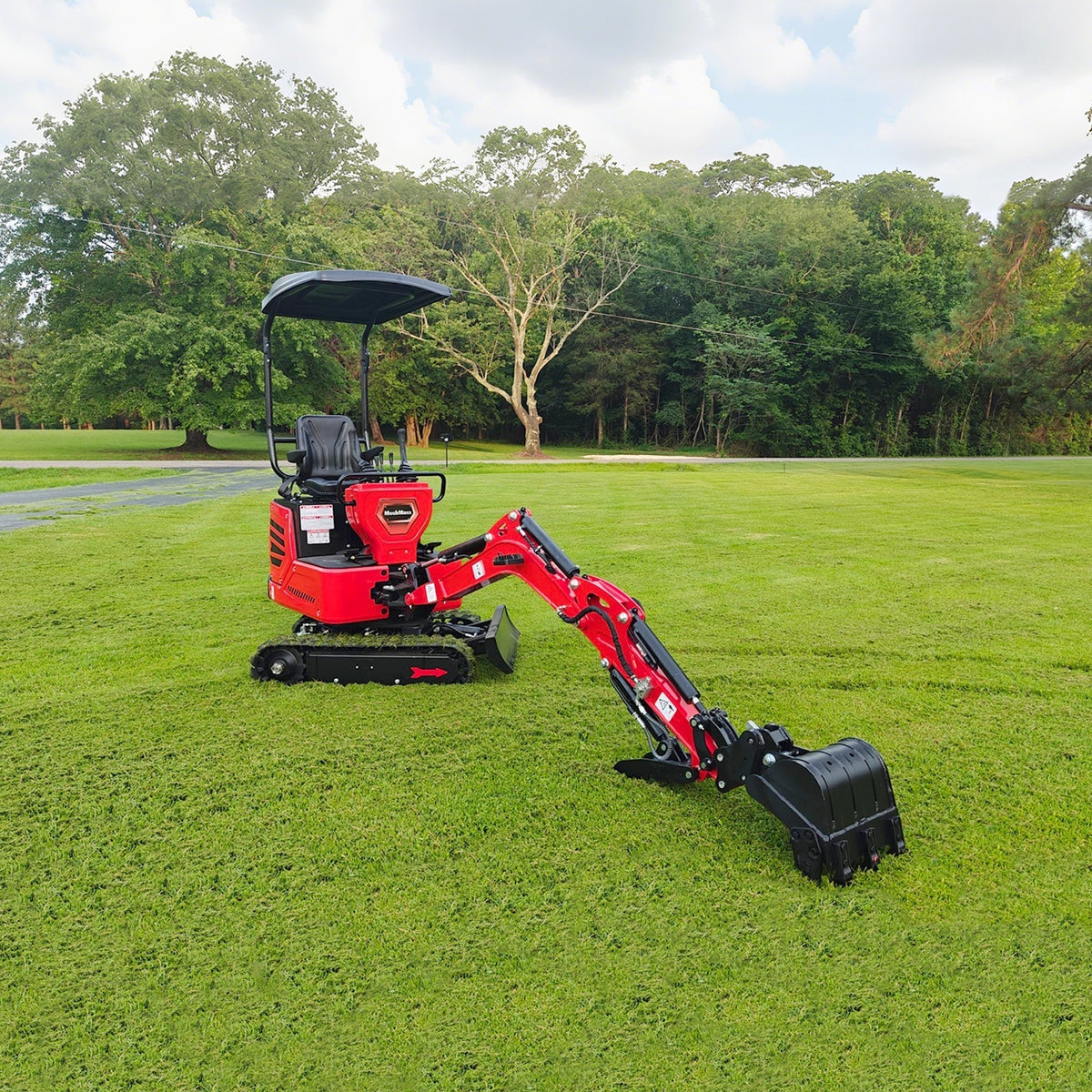 Mini Compact Excavator HONDA GX390 Engine, 65.7” Max. Digging Depth, 2280 LBS Operating Weight, MEC10