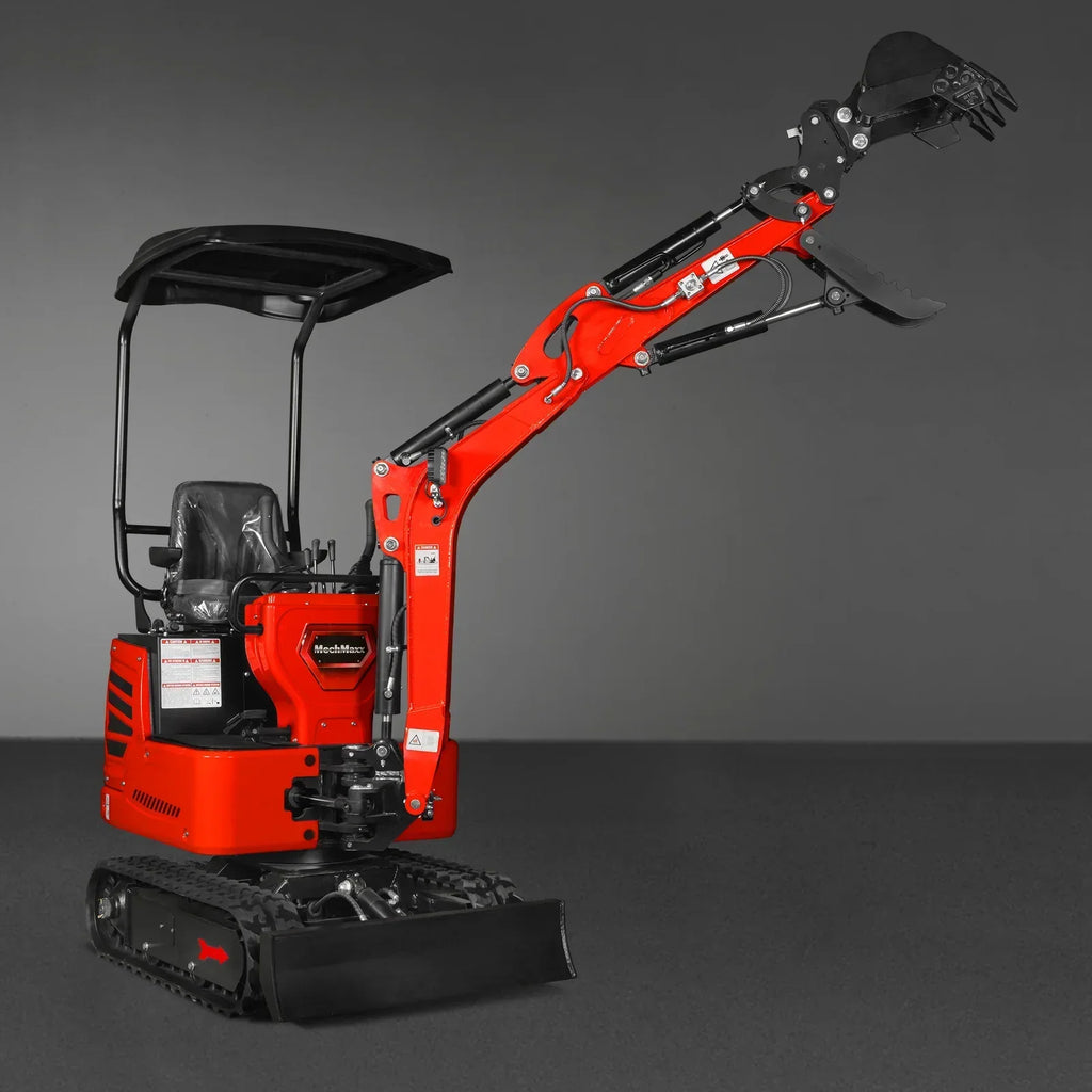 Mini Compact Excavator HONDA GX390 Engine, 65.7” Max. Digging Depth, 2280 LBS Operating Weight, MEC10