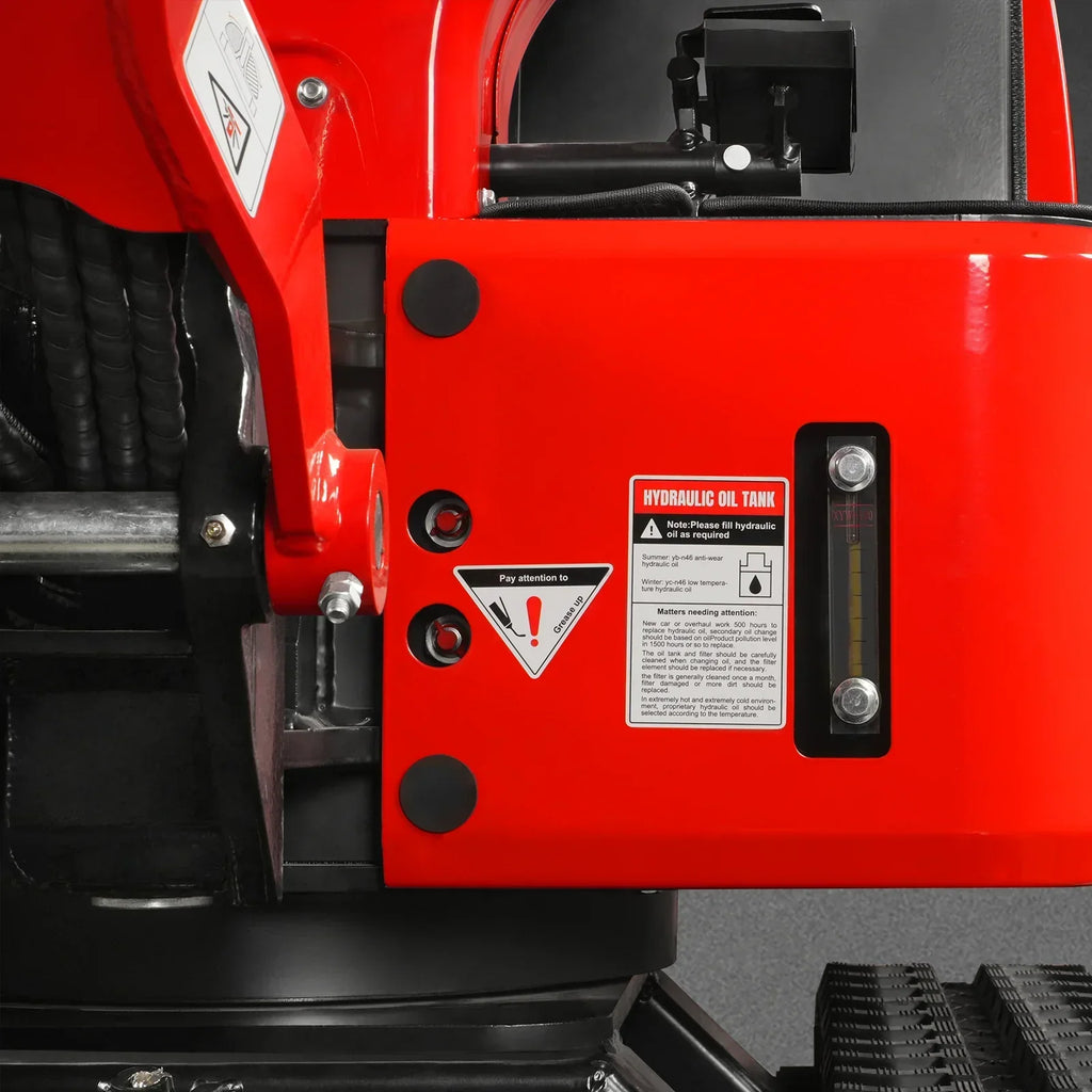Mini Compact Excavator HONDA GX390 Engine, 65.7” Max. Digging Depth, 2280 LBS Operating Weight, MEC10