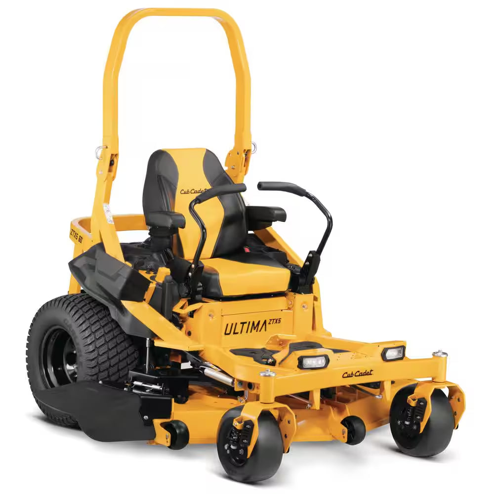 Ultima ZTX5 60 In. Fab Deck 24 HP V-Twin Kawasaki Zero Turn Mower with Roll over Protection and Front Wheel Suspension